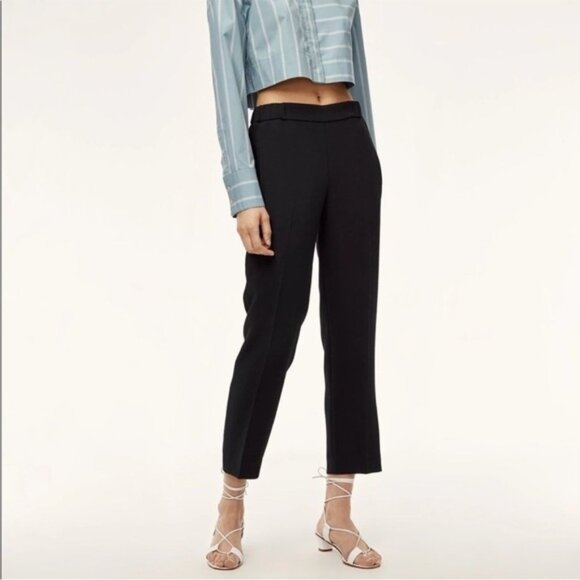 Aritzia Wilfred Darontal Black Pants Size 8 - Picture 1 of 14